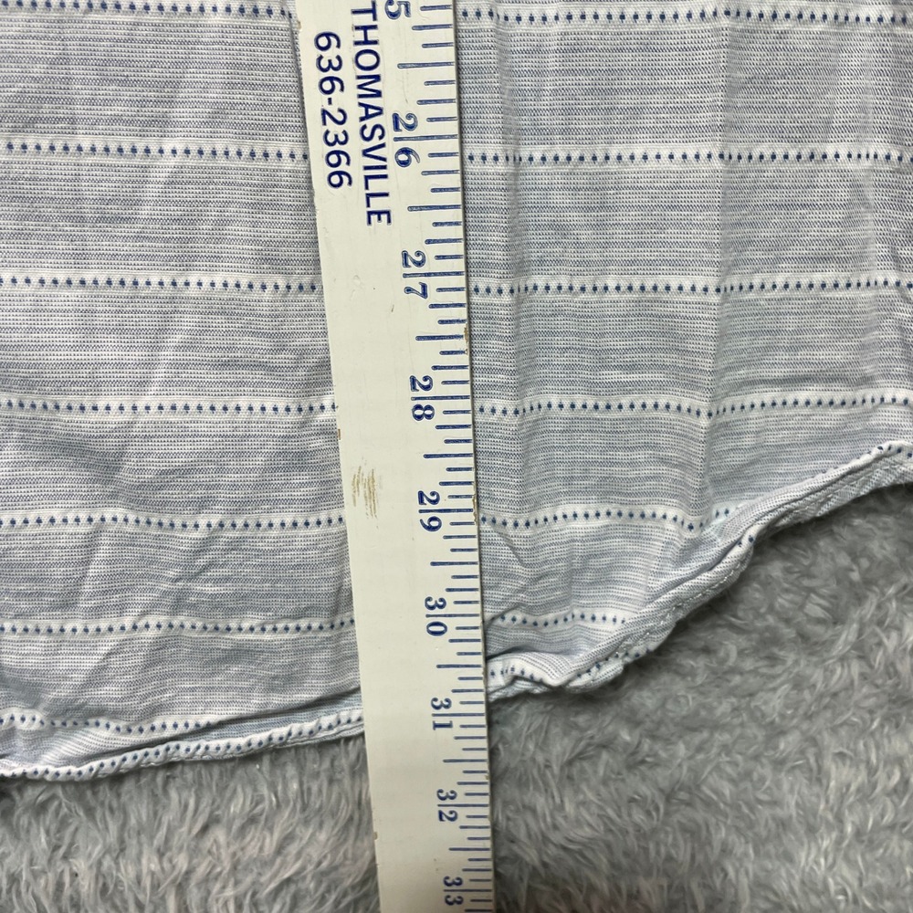 Banana Republic Camden Fit Oxford Shirt Mens XL Blue White Button Up - Picture 5 of 7